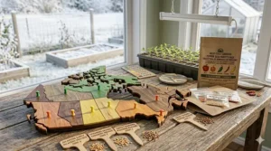 Map of Canada showing the best times to plant your pepper seed variety pack based on local frost dates.