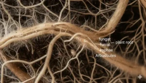 Illustration showing how using winter grow lights for indoor plants strengthens natural defenses against common winter houseplant pests.