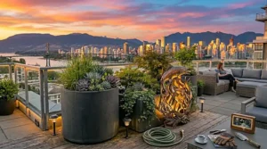 Durable extra large outdoor planters designed for all-season use.